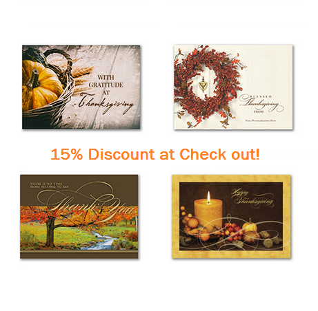 Personalized Thanksgiving Cards